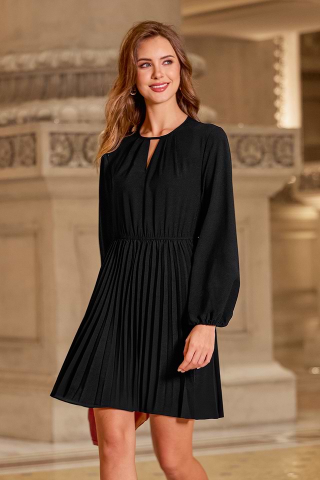 mystery mini dress MYSTERY LS MINI THE DRESSING ROOM