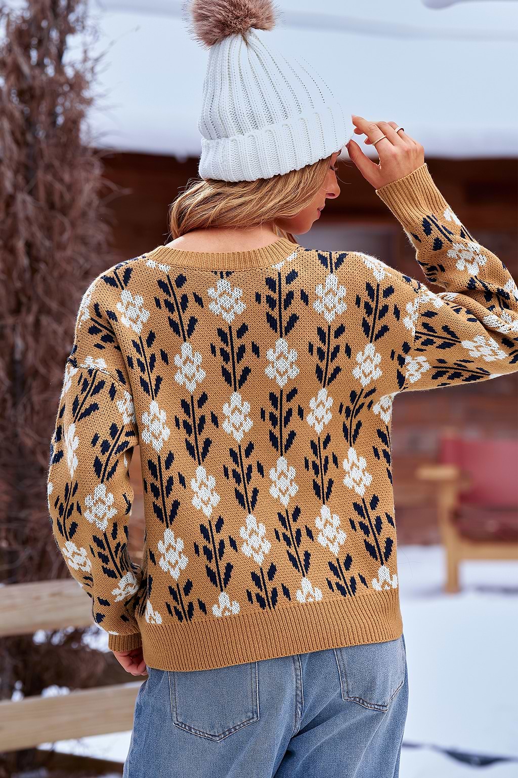 Fit Check Floral Sweater
