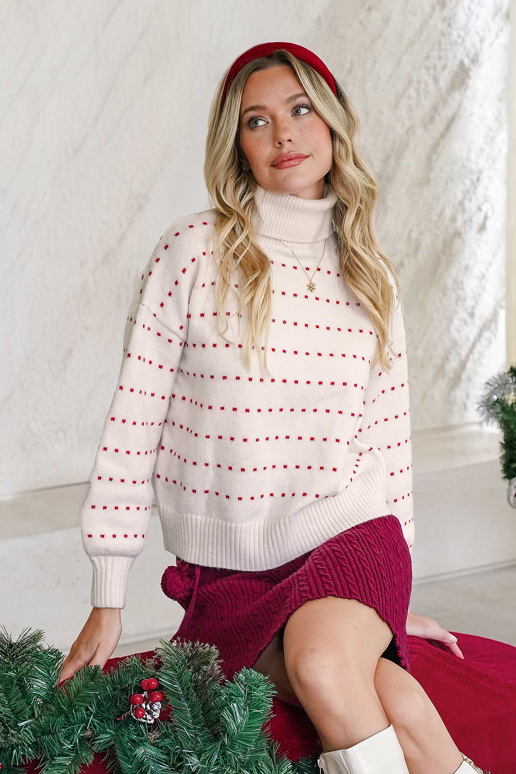 Brick Road Striped Jumper