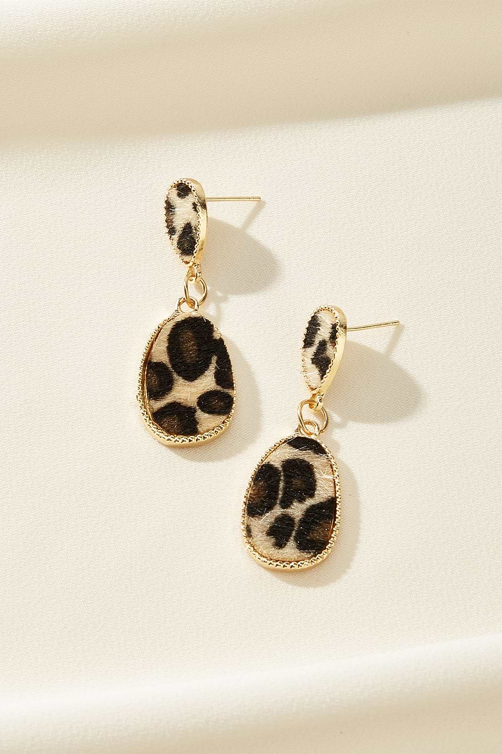 Feline Fancy Animal Print Earrings