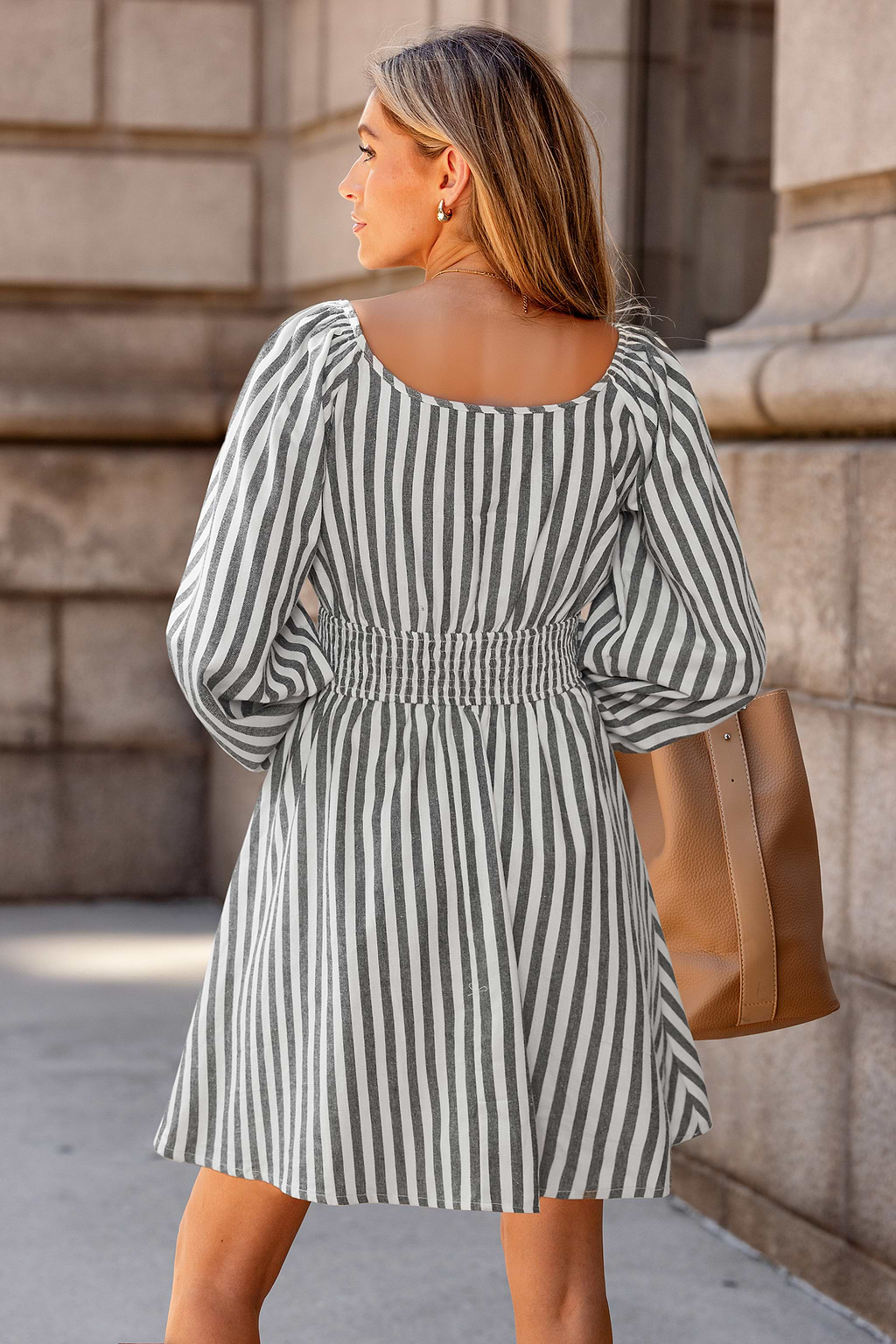 Harper Striped Mini Dress