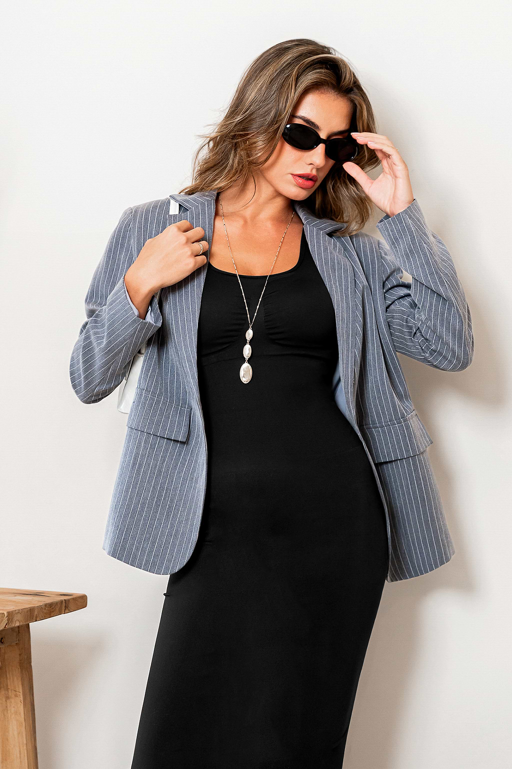 Little Miss Snatched Black Shapewear Slip Dress