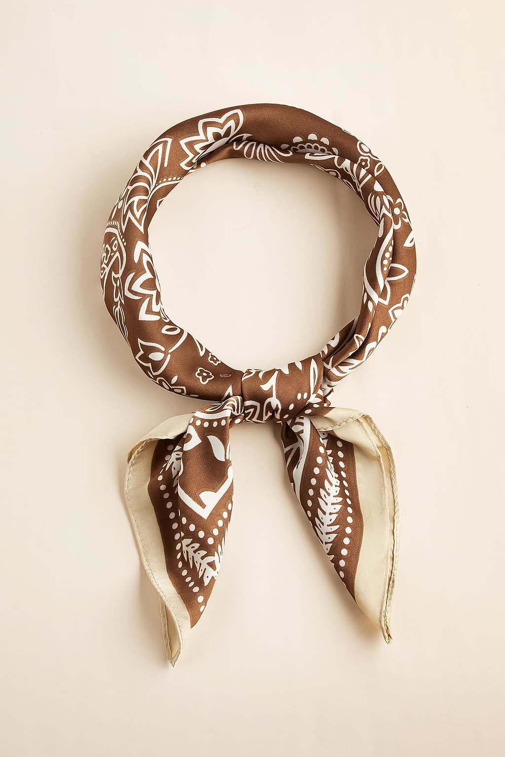 Paisley Satin-Quadrattuch