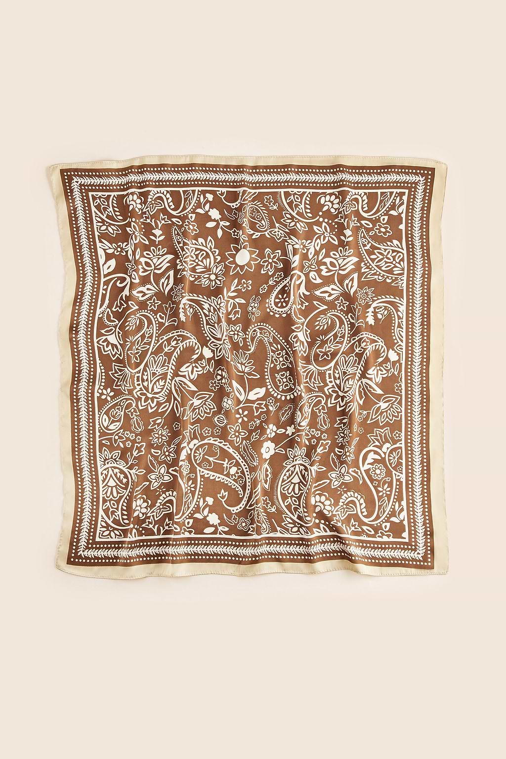 Paisley Satin-Quadrattuch