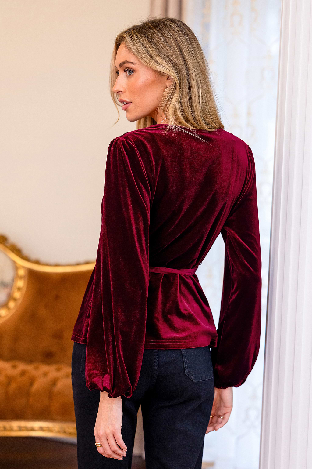 Hearts Aflutter Red Top