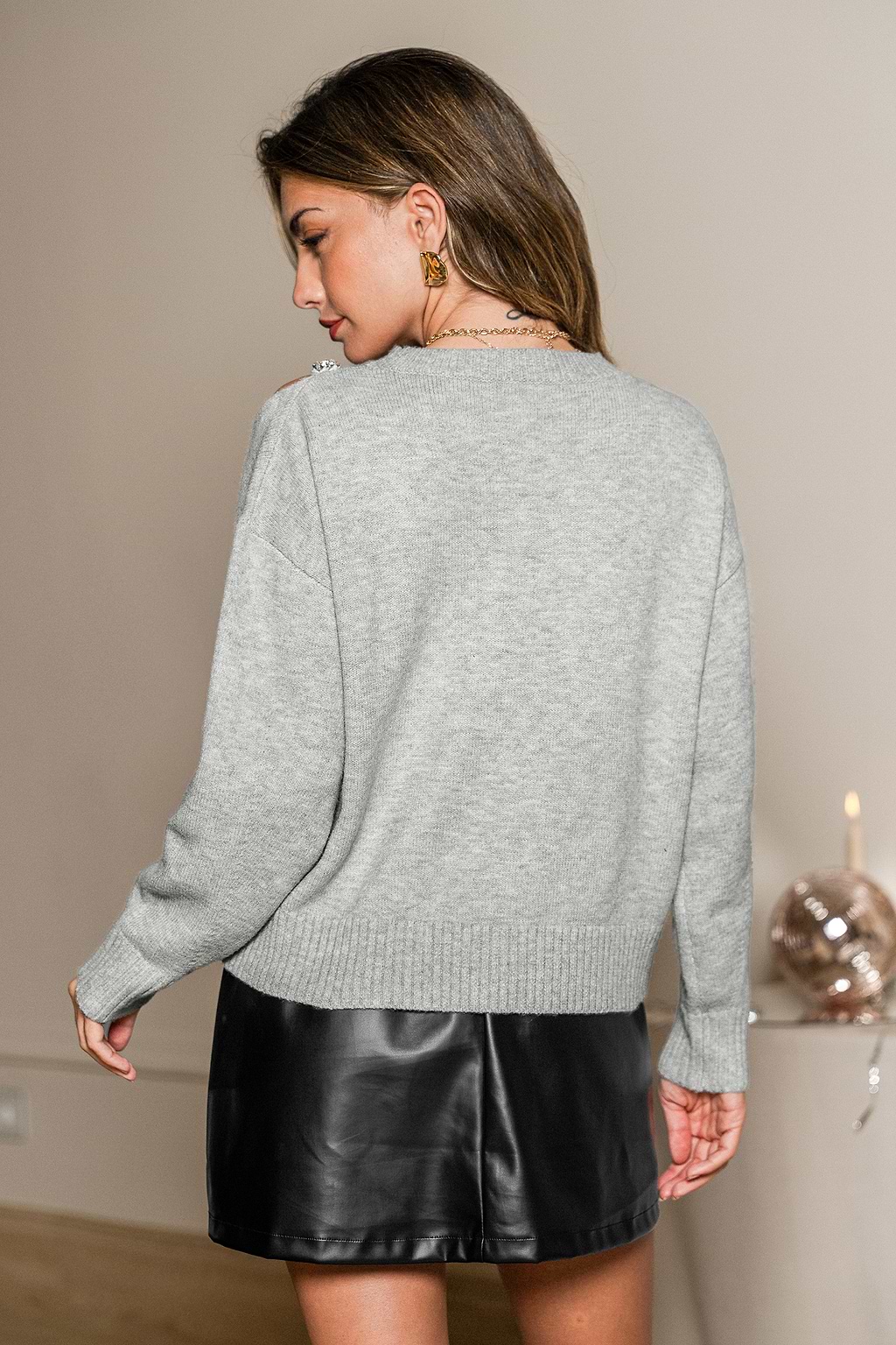 Brandy Grey Sweater