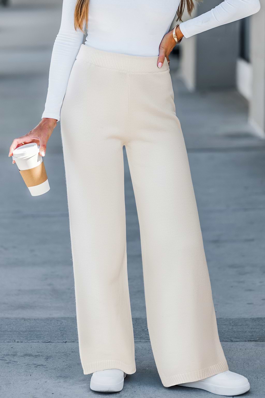 Hushed Tones Cream Pants