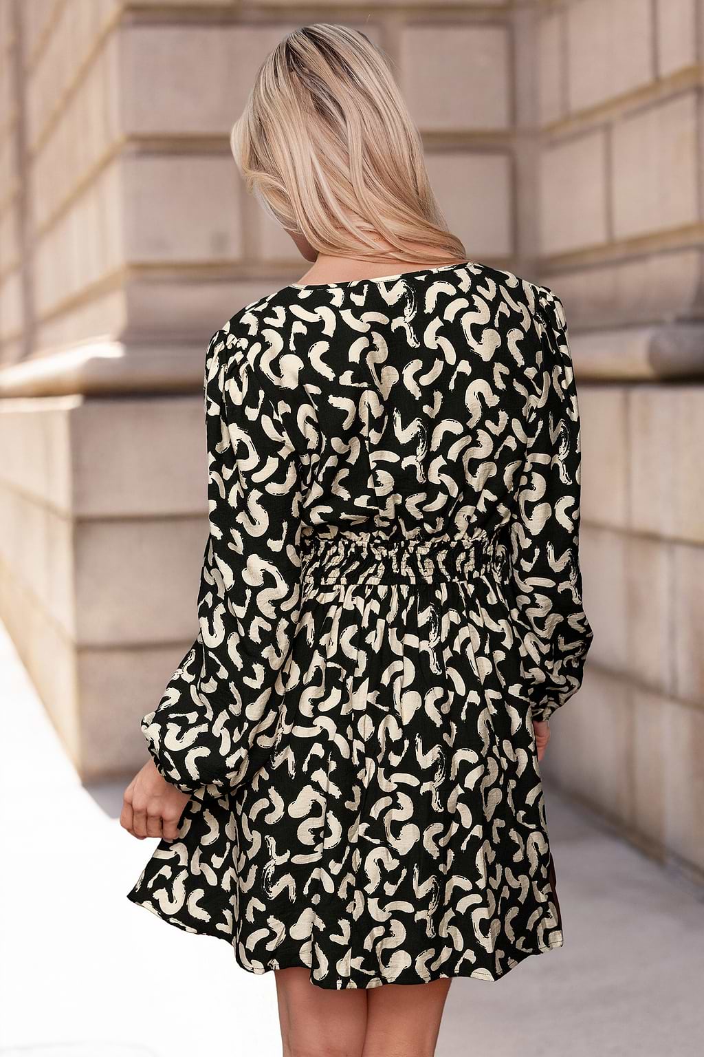 Mini abito astratto Exhibit Muse