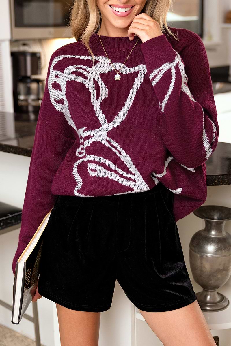 Unapologetic Queen Red Sweater