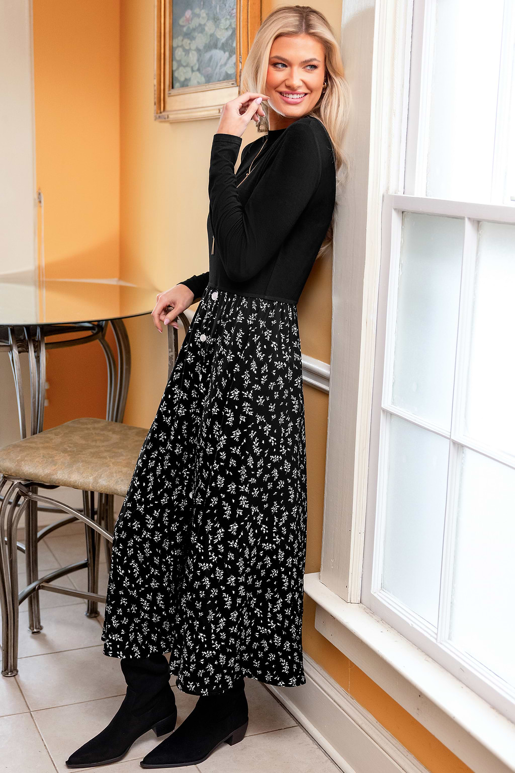 Sadie Floral Maxi Dress