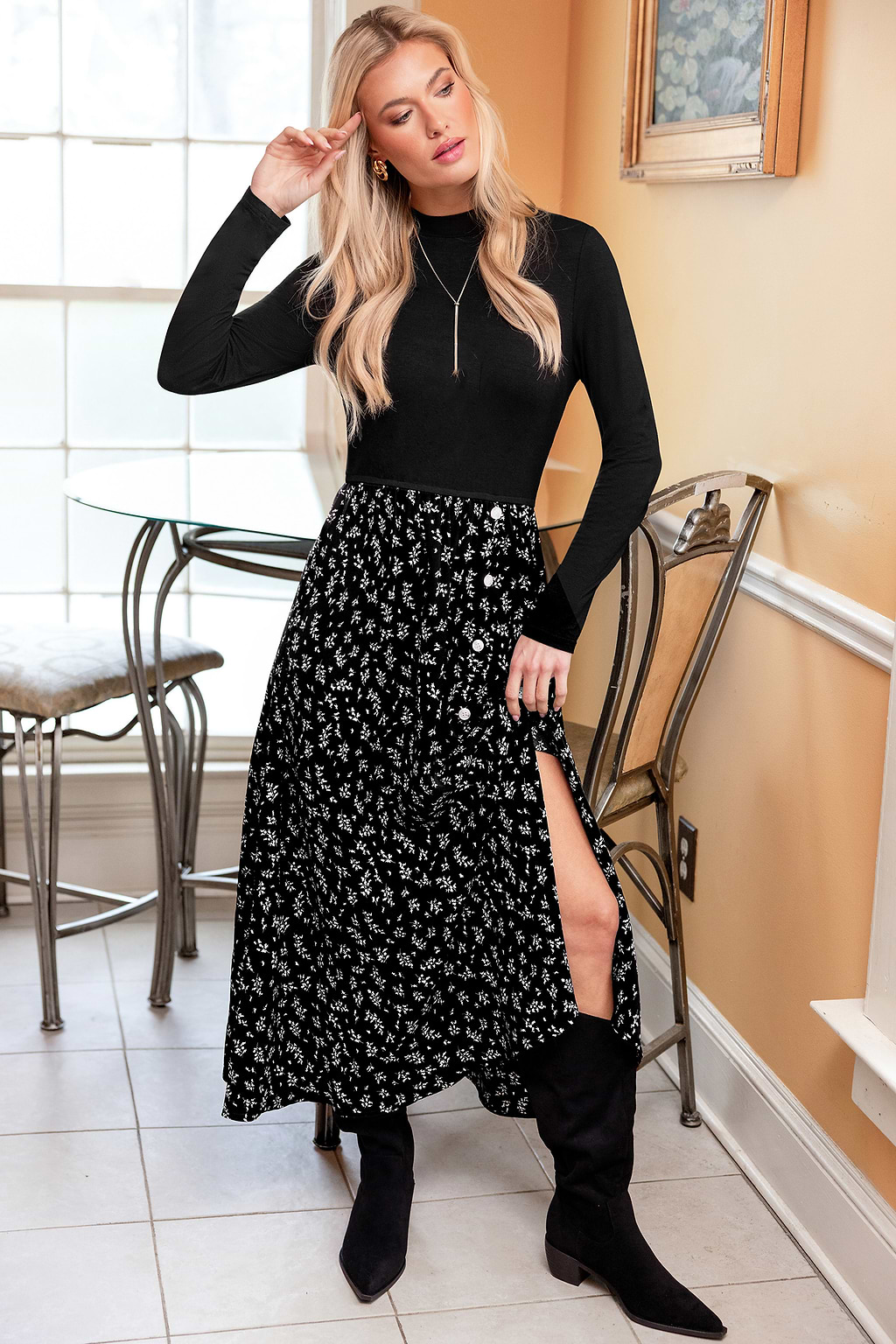 Sadie Floral Maxi Dress