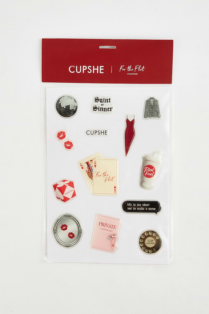 For the Plot Sticker Sheet