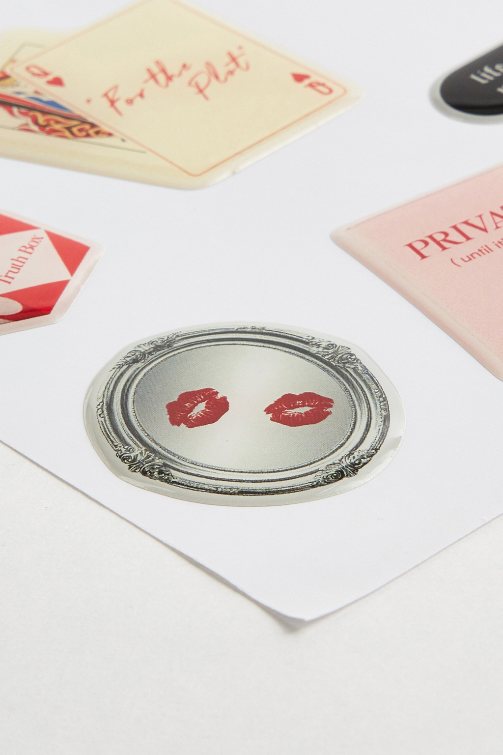 For the Plot Sticker Sheet