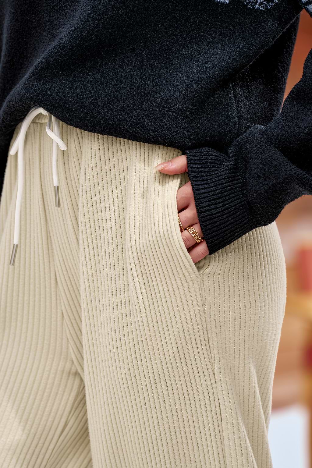 Au Naturale Beige Pants