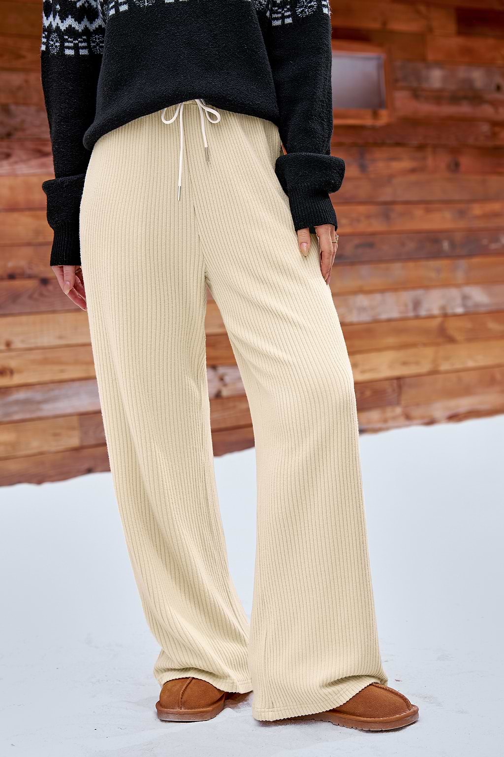 Au Naturale Beige Pants