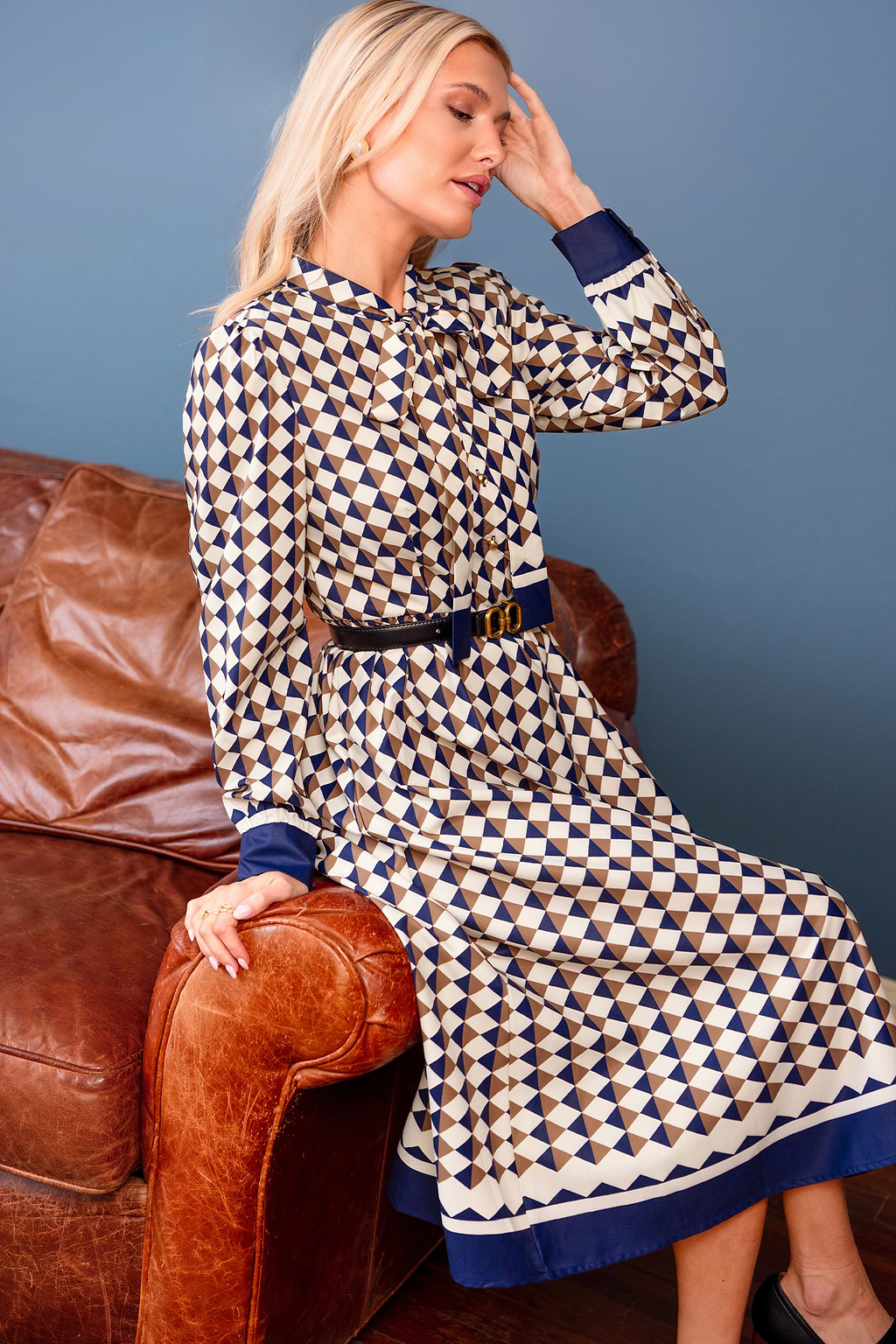 Exceptional Geo Maxi Dress