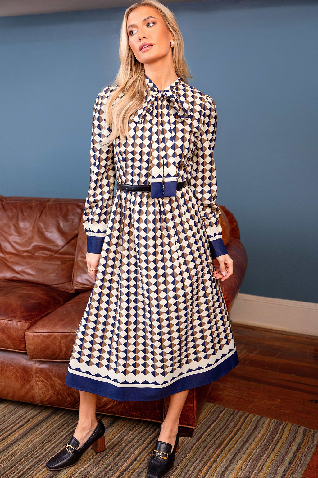 Exceptional Geo Maxi Dress