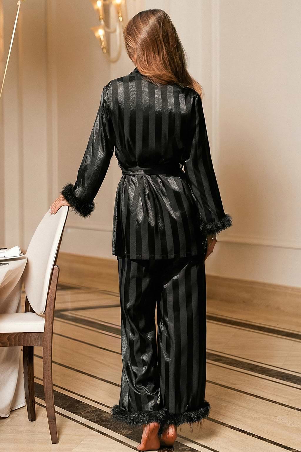 Sweet Slumber Black Pajama Set