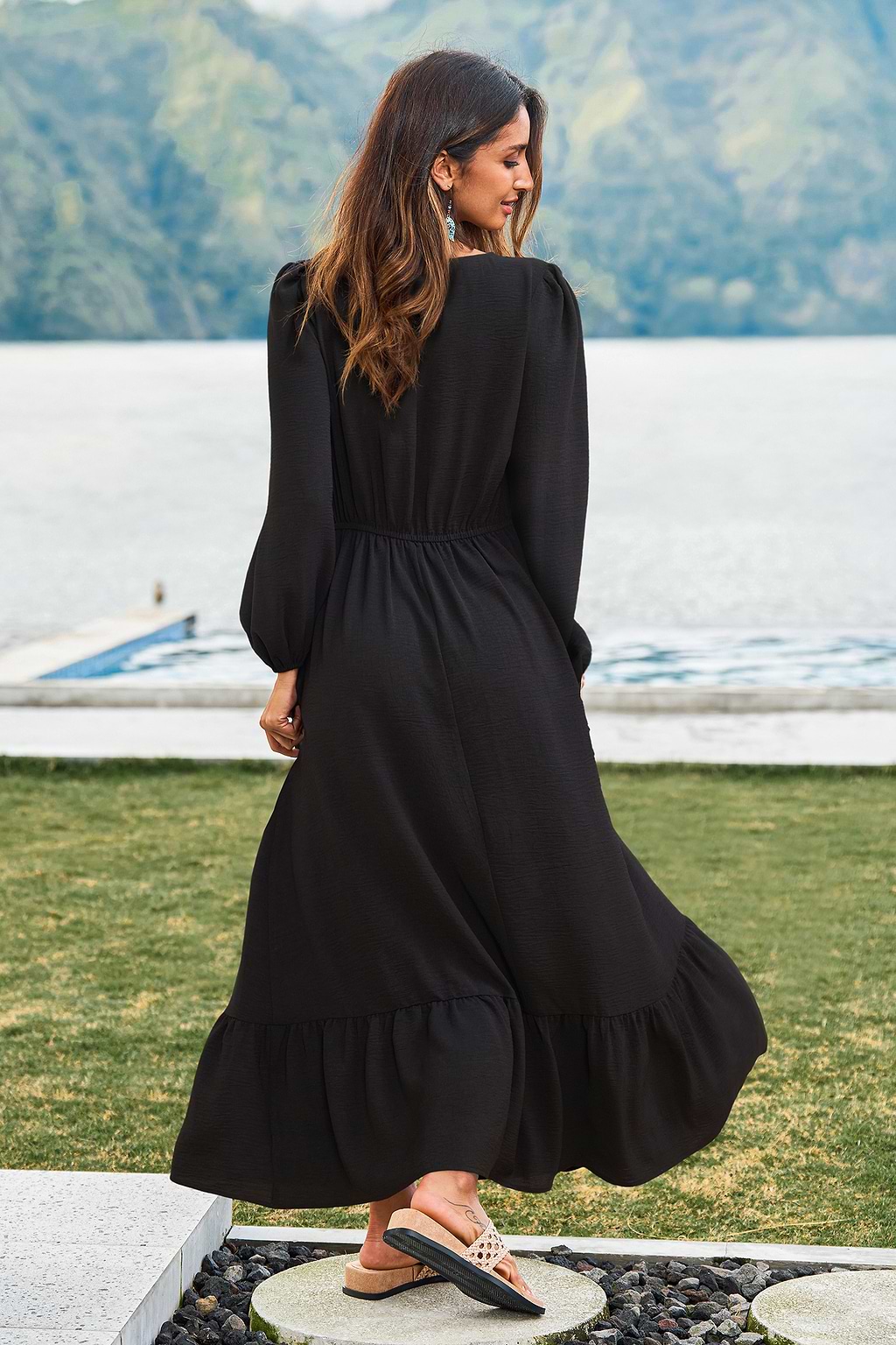 Picture This Floral Maxi Dress