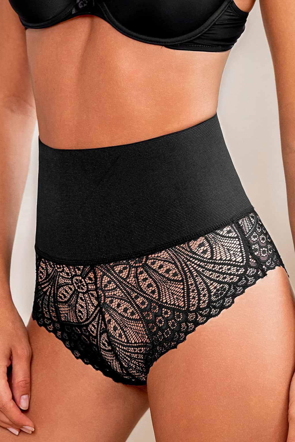 Shape Shifting Black Shapewear Briefs