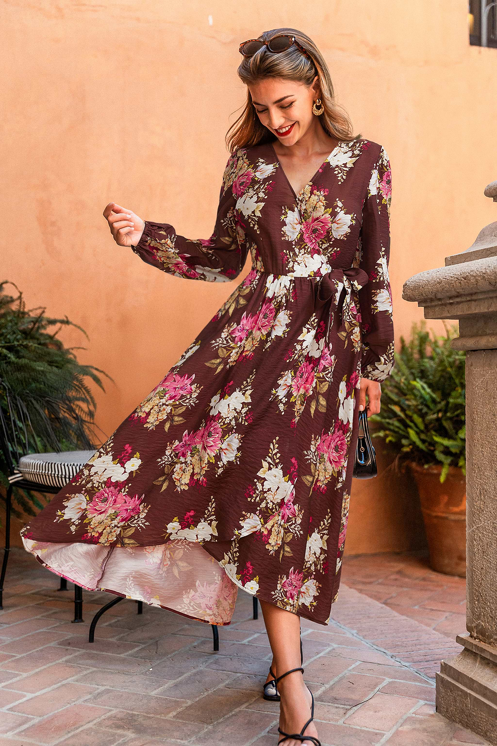 I'm Blooming Floral Midi Dress