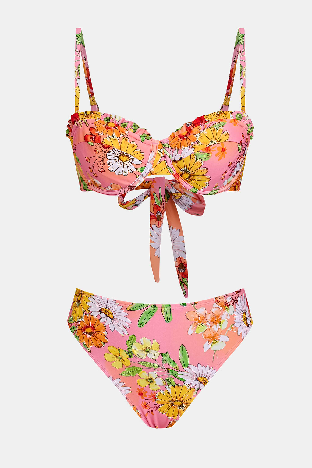 Rum Punch Floral Bikini Set