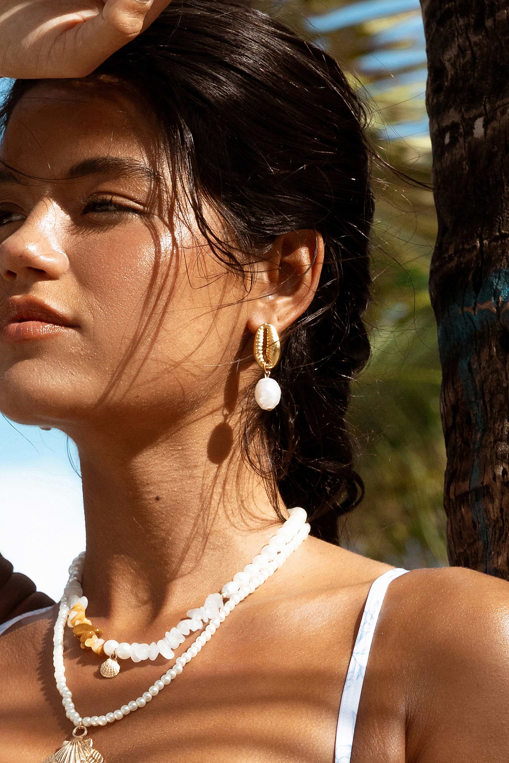 Cabo Daydream Gold-Tone Earrings Set