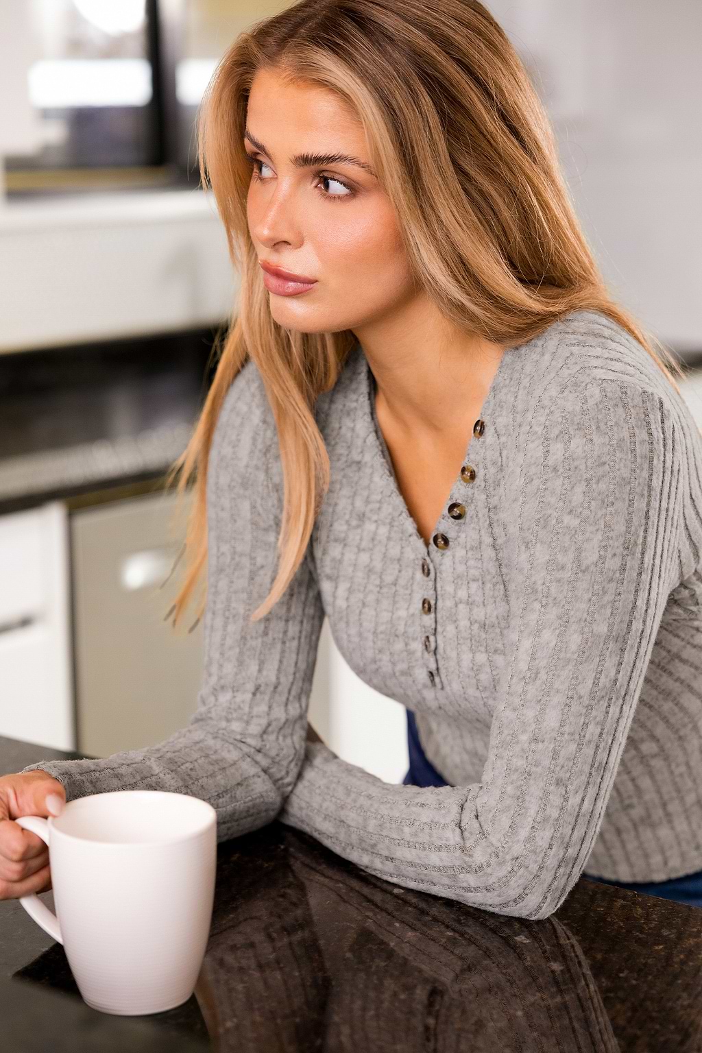 Top color cachi con latte d'avena