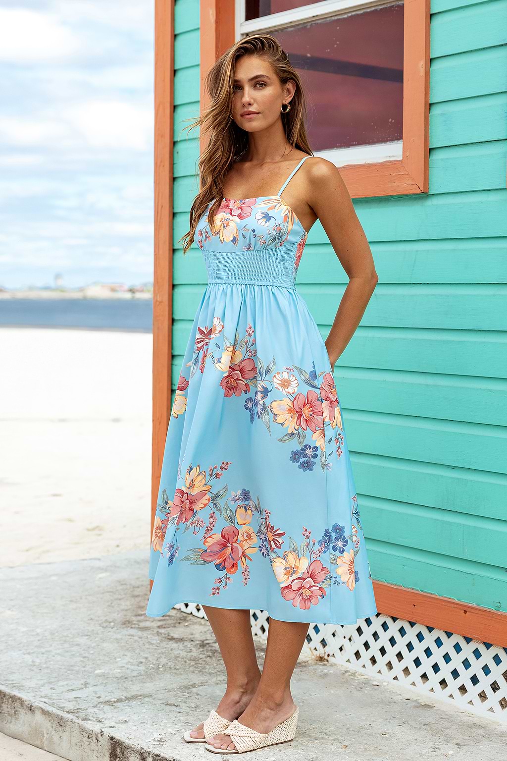 Salt Kissed Floral Maxi Dress