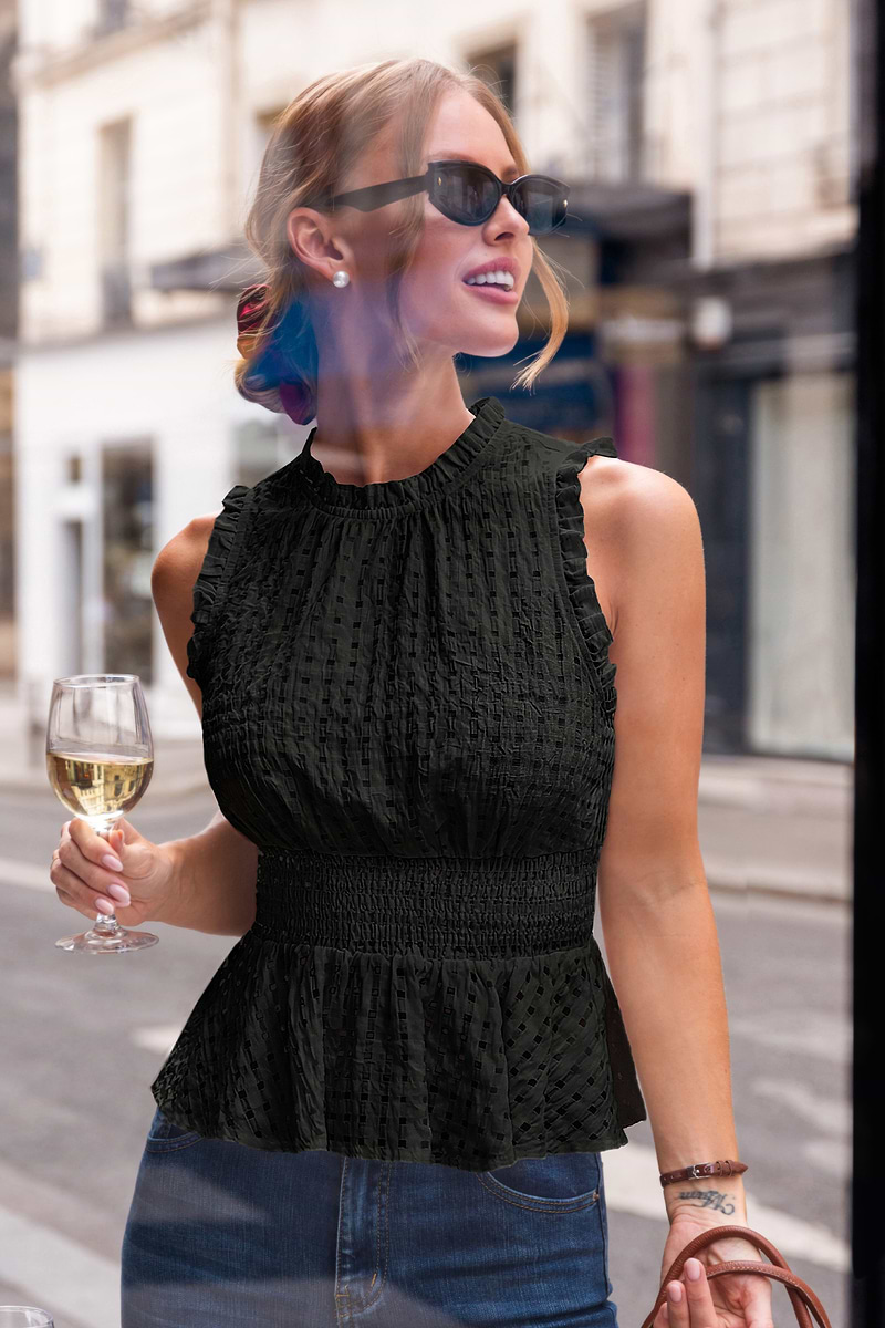 Angel Wings Black Top