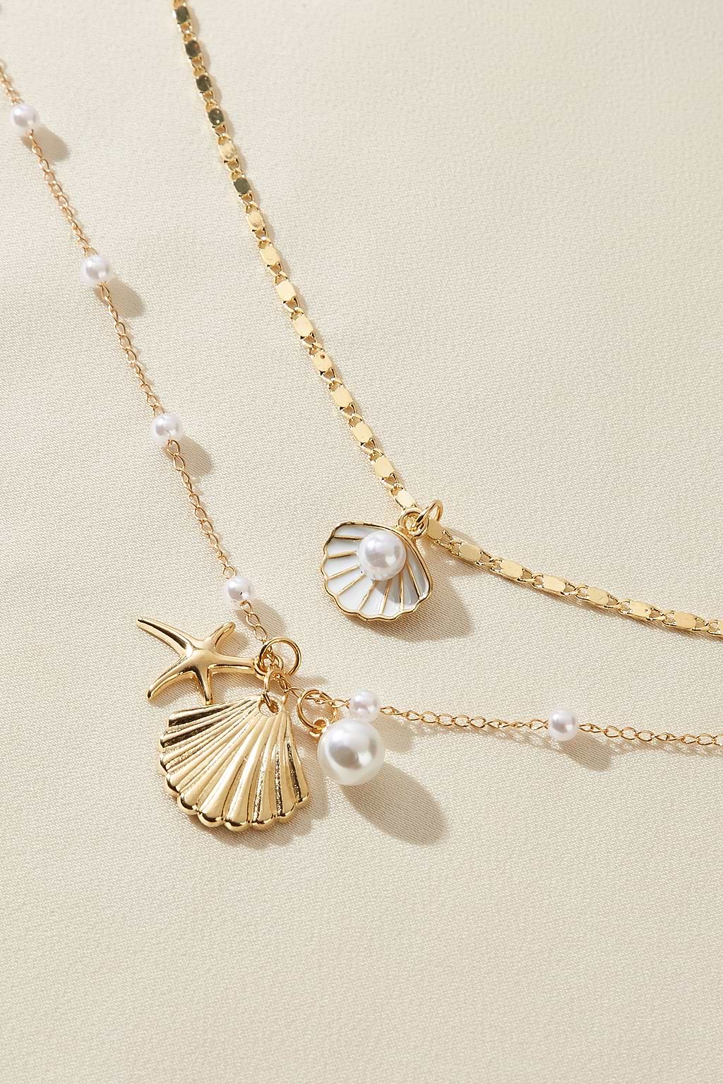 Cabana Nights Gold-Tone Necklace Set