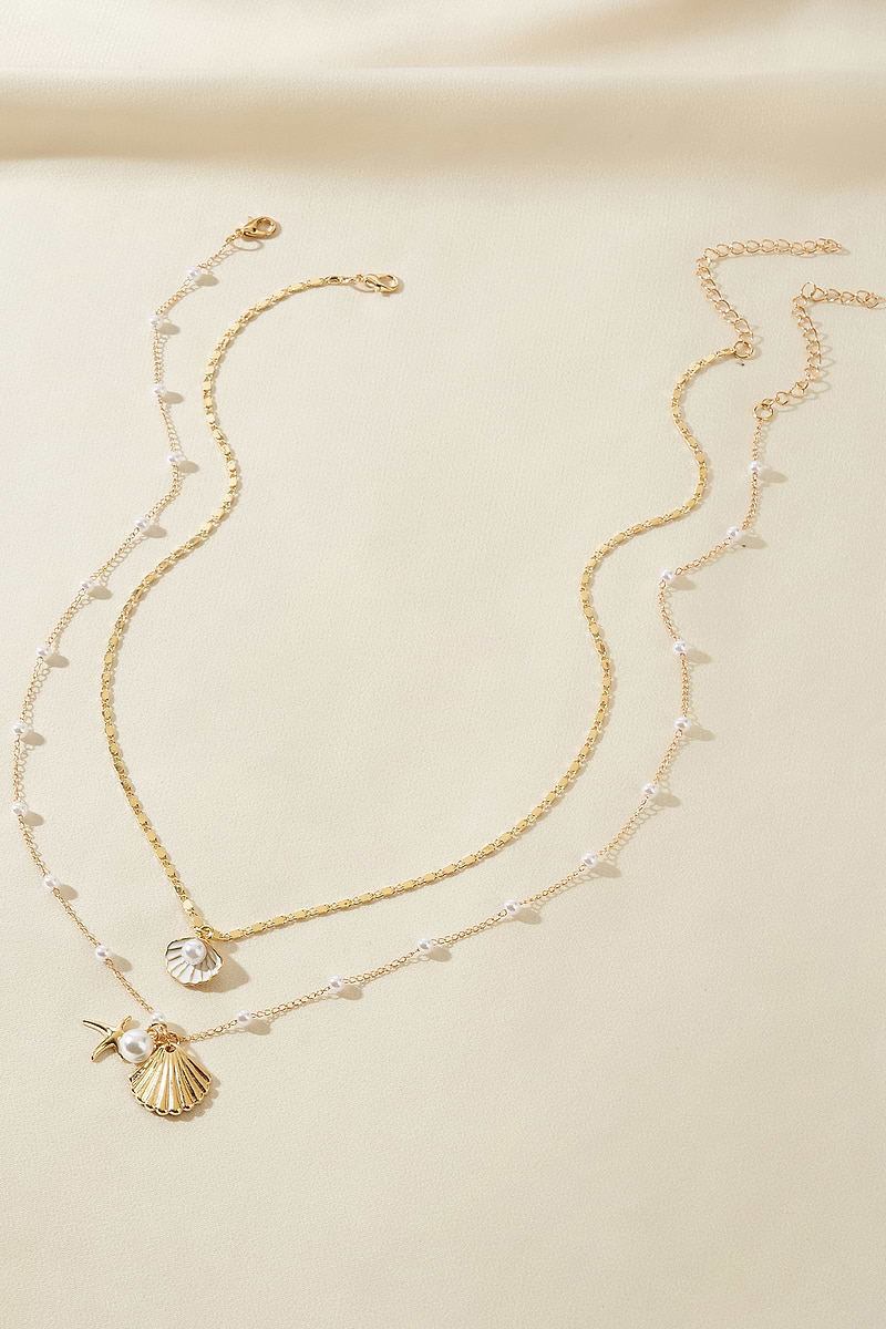 Cabana Nights Gold-Tone Necklace Set
