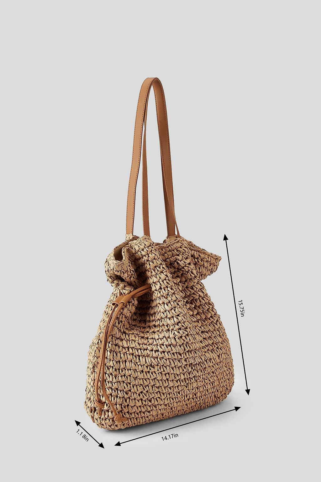 Tropical Tidepool Straw Bag