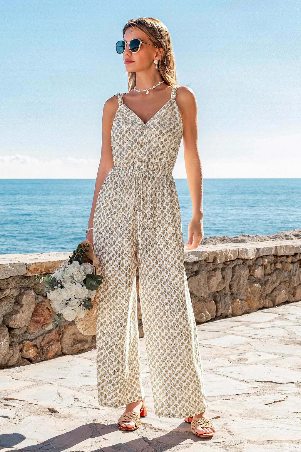 Dana Point Ornate Jumpsuit