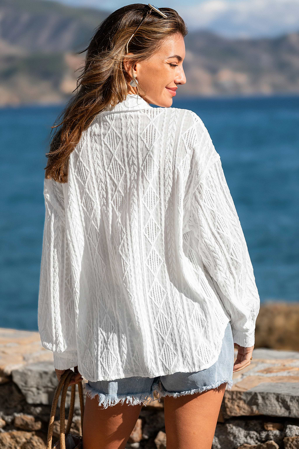 Well Suited White Blouse
