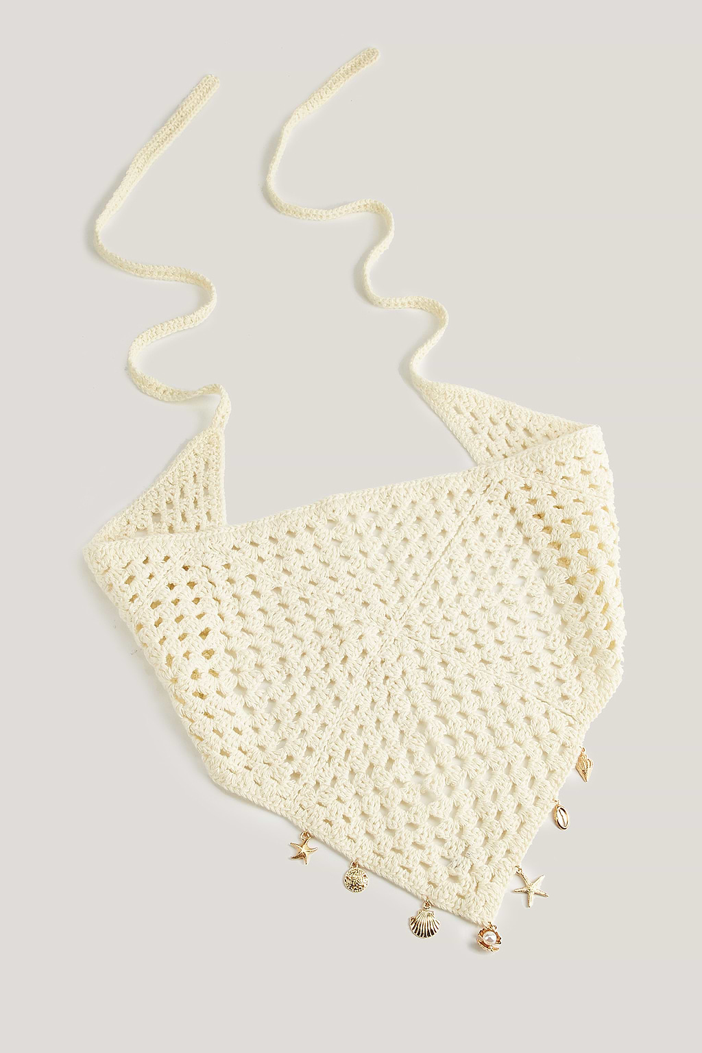 Waves & Wonders Beige Scarf