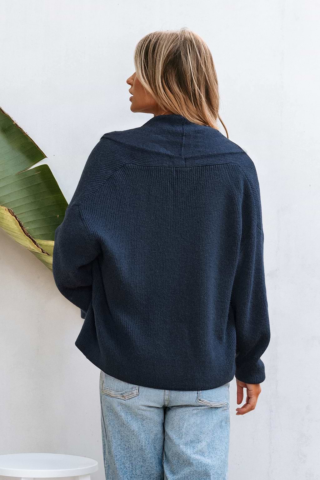 Film Noir Blue Cardigan