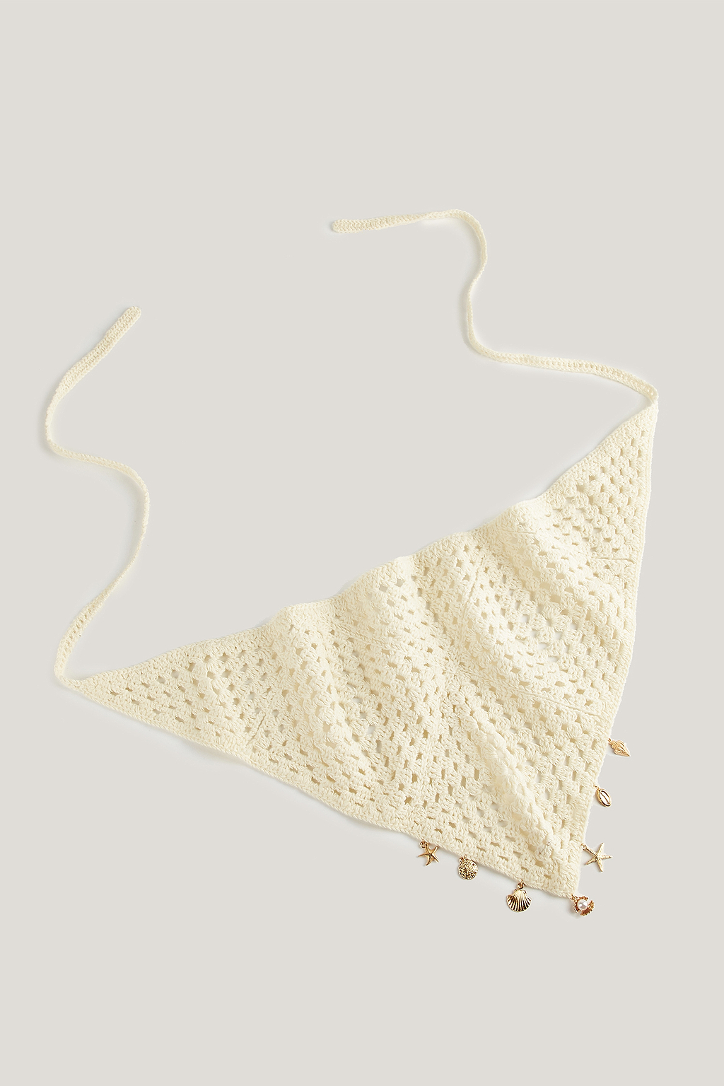 Waves & Wonders Beige Scarf