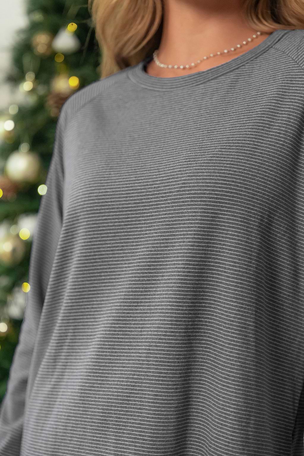 In the Sheets Grey Pajama Set