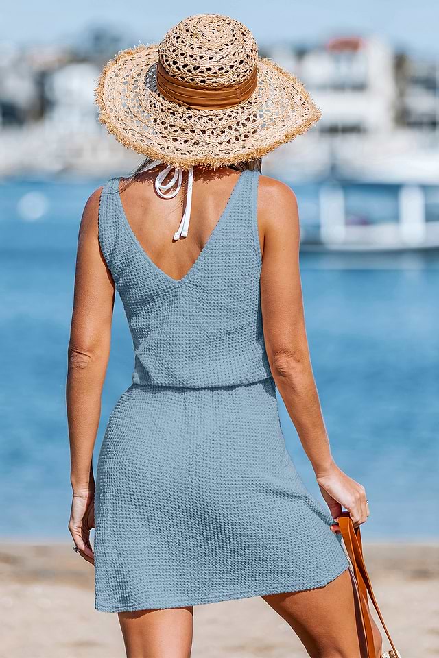 Cupshe Summer Oasis Blue Cover-Up Dress - Blue - XL Cupshe Summer Oasis Blue Cover-Up Dress - Blue - XL