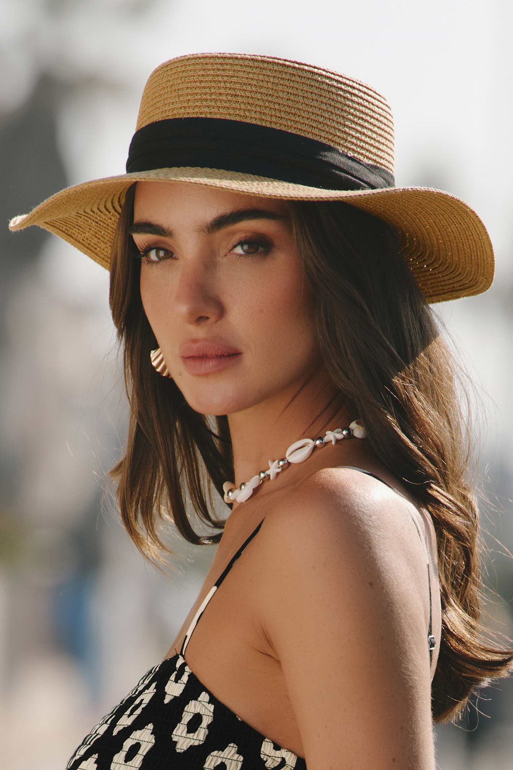 Simple Gal Straw Hat