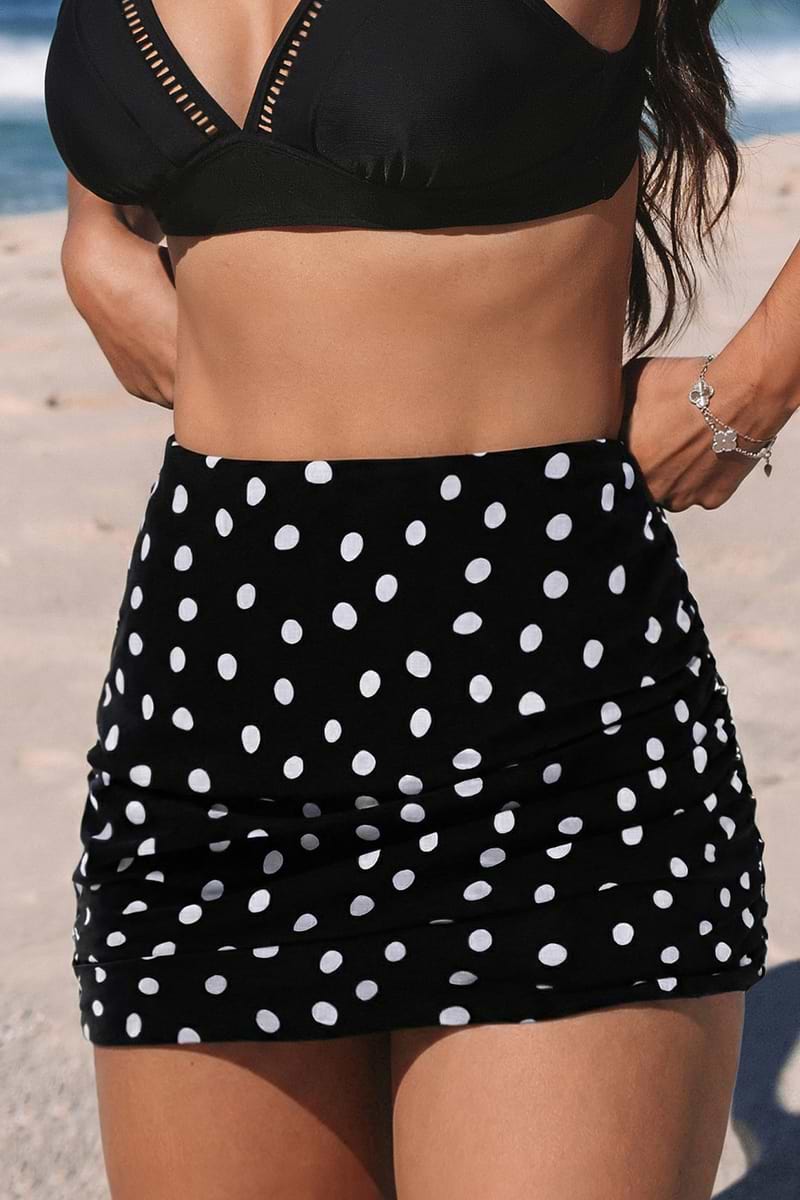 Marilyn Polka Dot Swim Skirt