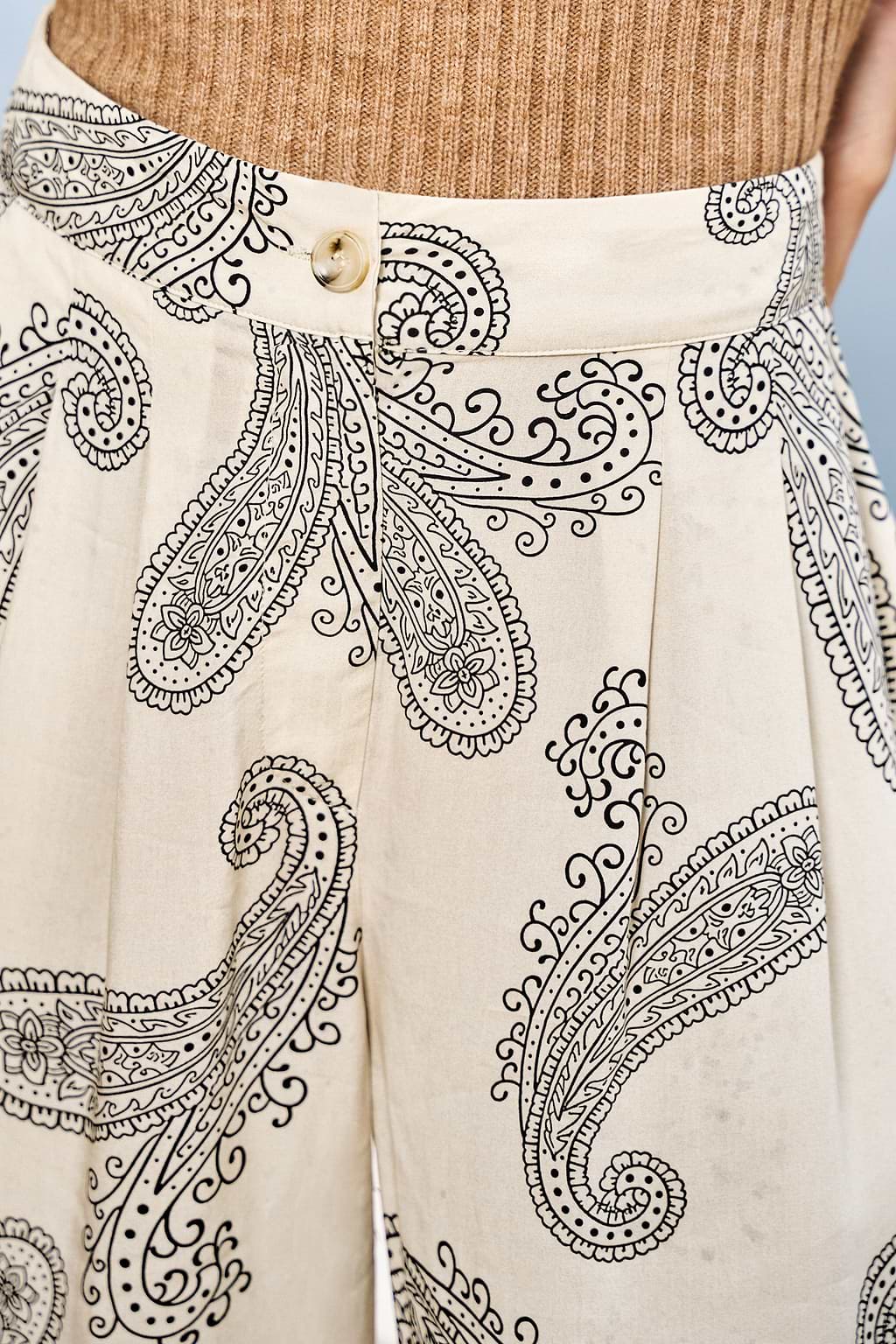 Count On Me Paisley Trousers