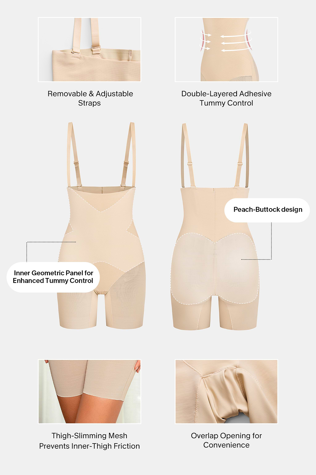 Little Lift Nude Shapewear Shorts