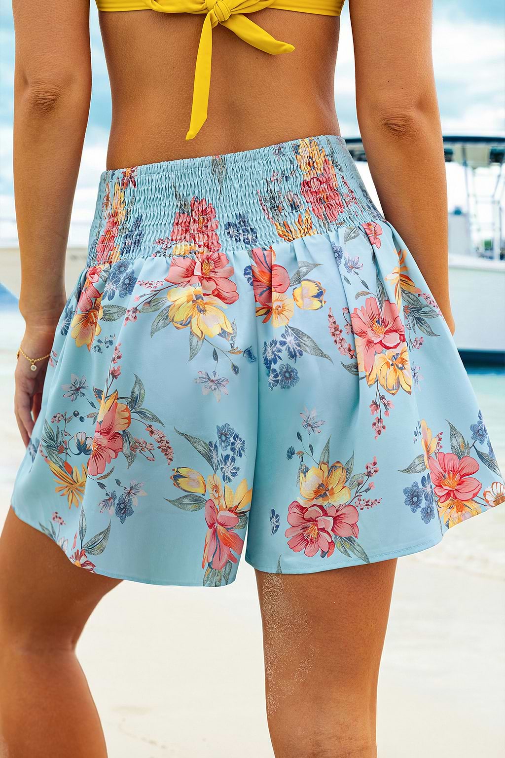 Sailing the Cays Floral Shorts