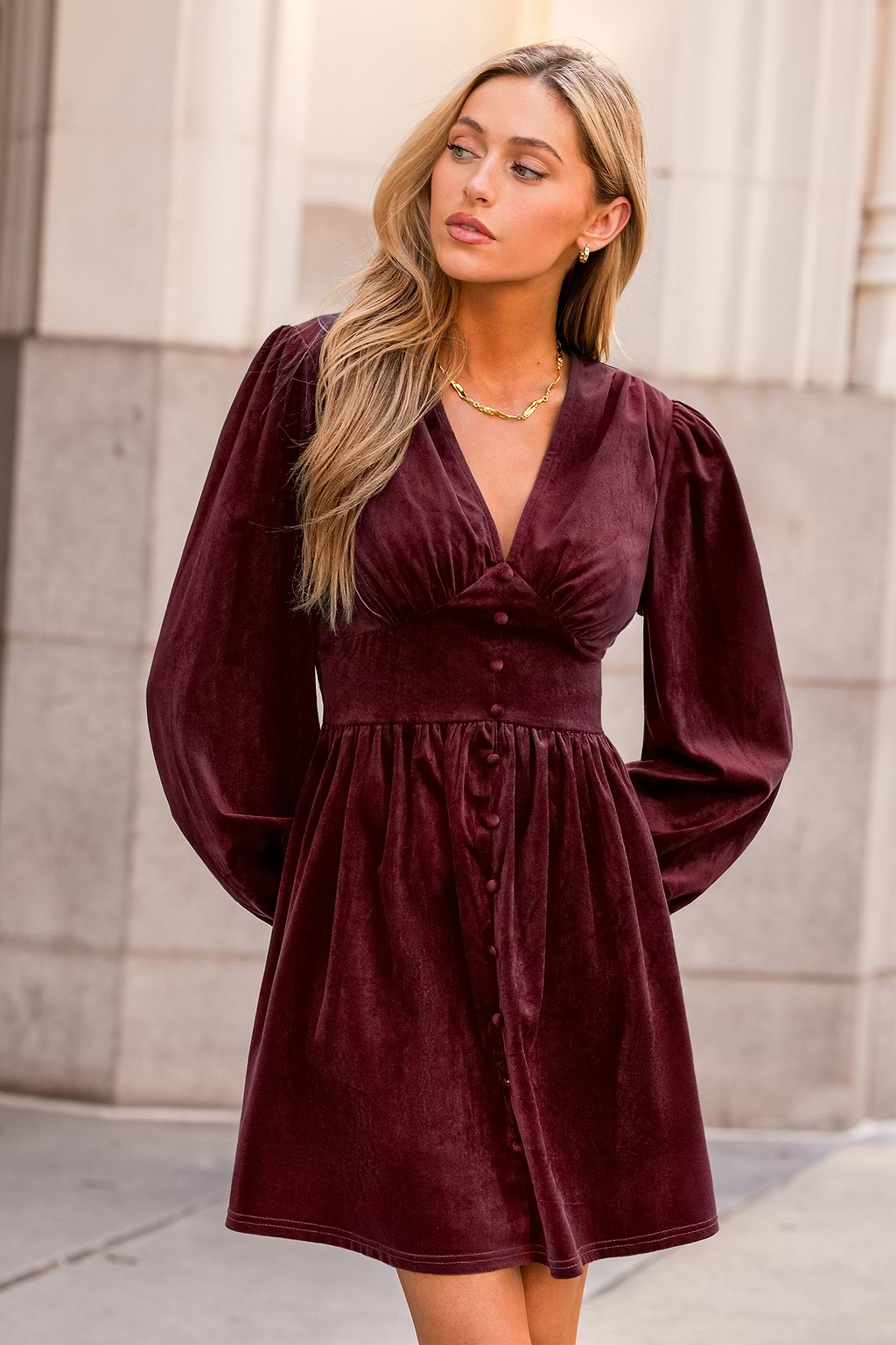 Second Date Red Mini Dress