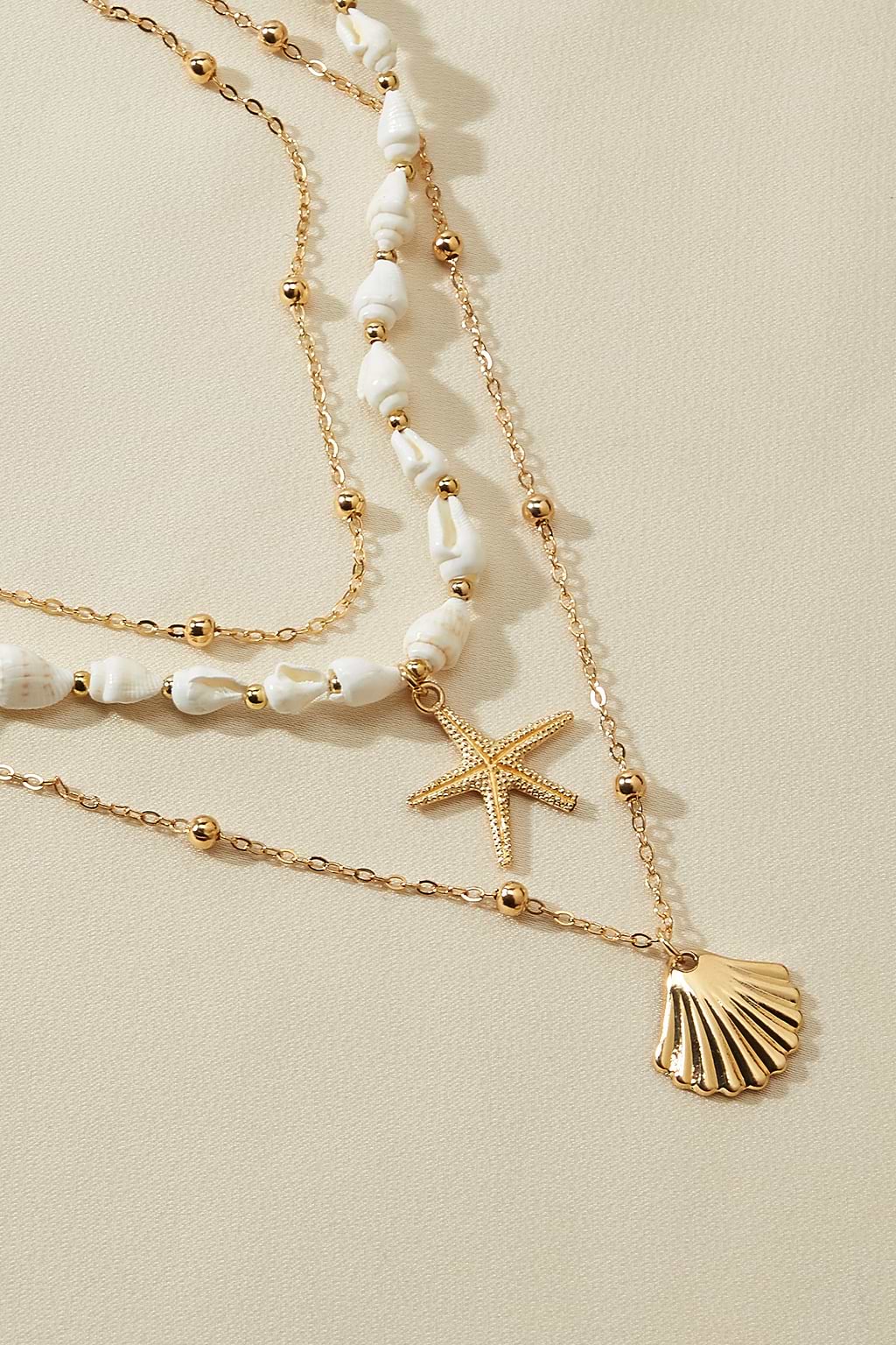 Mermaid State of Mind Gold-Tone Necklace Set