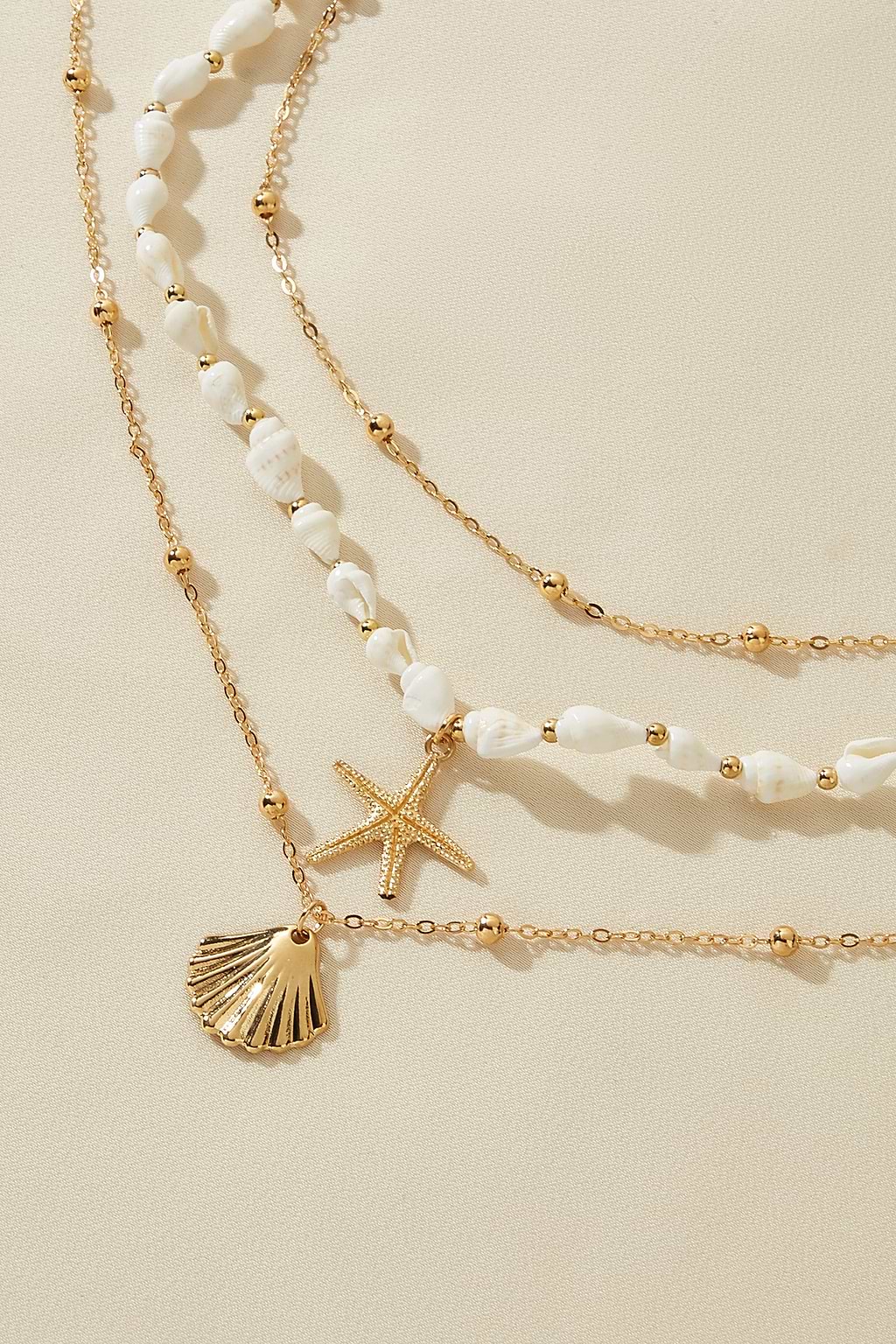 Mermaid State of Mind Gold-Tone Necklace Set