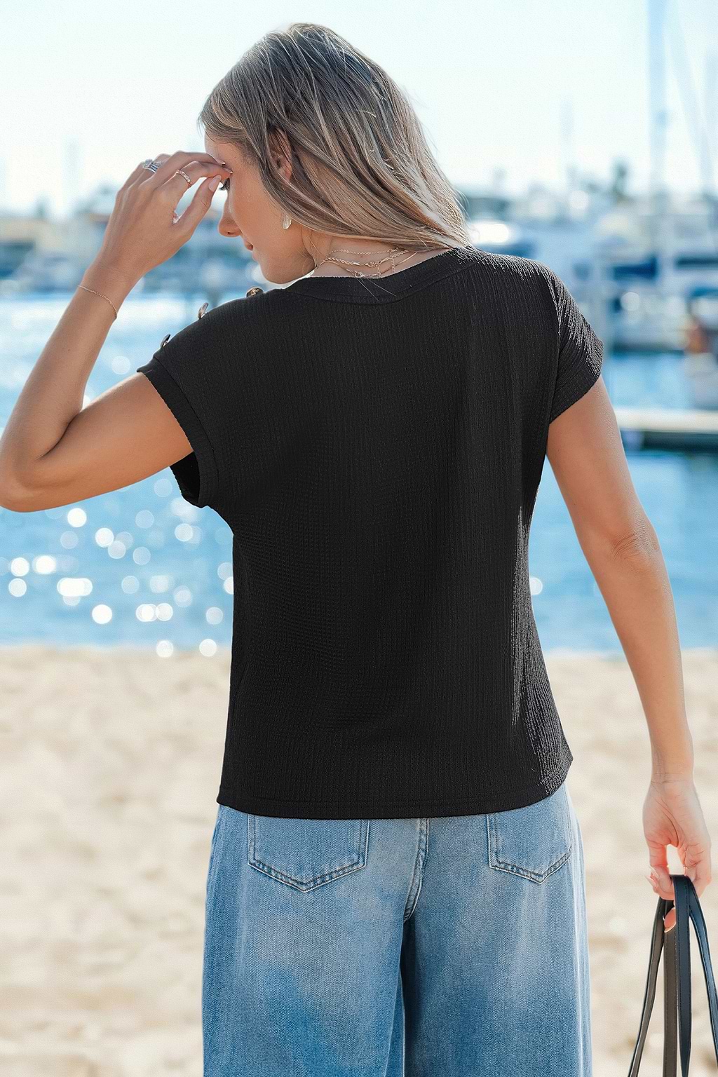 In Rotation Black Top