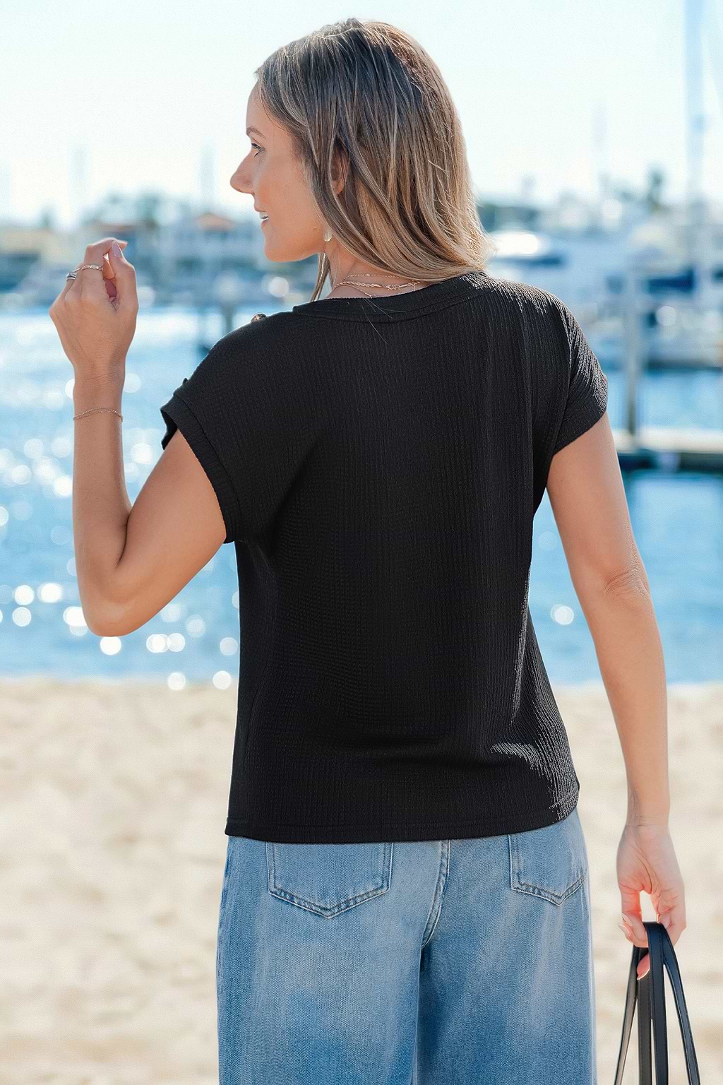 In Rotation Black Top